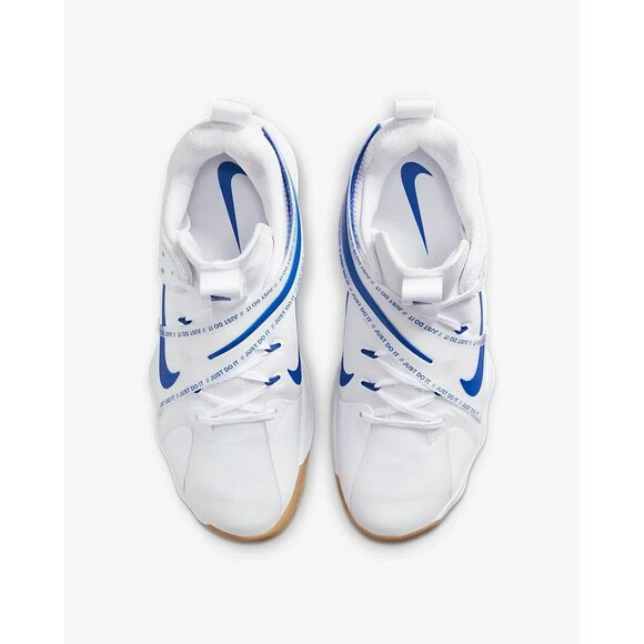 Nike React HyperSet Royal Blue Volleyball Sneakers Mens Size 9.5 Women 11 New